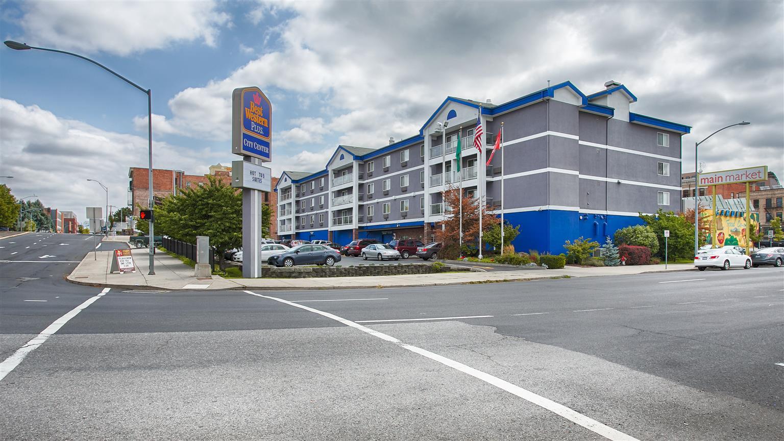 Best Western Plus City Center Spokane Exterior foto